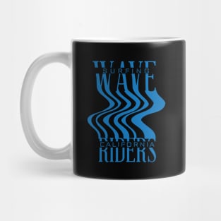 Surfing Wave Riders California Mug